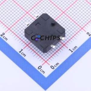 K2-1103SA-A4SW-04 Tactile Switch SMD Switch ( Operating Force: 2.5N )( Mounting Type: Vertical Mount )( Switch Length: 12mm ) - Product Image 2