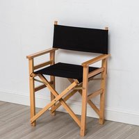 Chaise pliante de réalisateur en bois pour le camping en plein air, vente en gros Feistel