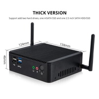 Mini PC Partaker Celeron J1900 J1800, Router de 4 Puertos LAN con Wifi de 150M, TV Box, Computadora, Mini Computadora Pfsense