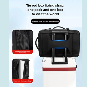 Sac à dos de voyage haut de gamme grande capacité en Oxford, design simple, compressible sous vide, étanche - Product Image 4