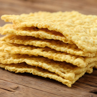 Venta al por mayor OEM: Chips crujientes duros y salados de trigo sarraceno premium, a granel, snack saludable de granos, directo de fábrica