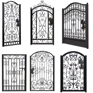 Precio <span class=keywords><strong>de</strong></span> mercado <span class=keywords><strong>Entrada</strong></span> Seguridad Metal Puerta Hierro principal <span class=keywords><strong>de</strong></span> hierro forjado <span class=keywords><strong>Exterior</strong></span> Puertas <span class=keywords><strong>de</strong></span> acero delanteras para casa Villa - Product Image 6