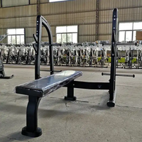 Chine Équipement de gymnastique professionnel commercial Machine de fitness Machine d'exercice de force de gymnastique Banc plat olympique réglable
