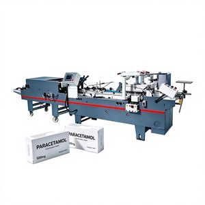 ZH-500 Mini plieuse-colleuse automatique pour usine de traitement du papier, machine électrique de pliage de boîtes - Product Image 2