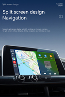 Adaptador Inalámbrico 2 en 1 CarPlay y Android Auto con WiFi6, USB Plug-n-Play para Radio de Coche Universal Original