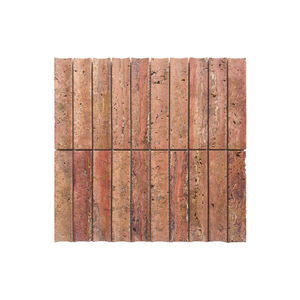 Мозаичная плитка Centurymosaic Curve из травертина с рифленой поверхностью для декора стен, для ванной и кухни, для облицовки стен и защиты от брызг - Product Image 5