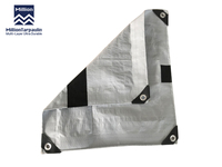 Bâche de protection pour voiture en polypropylène tissé épais, imperméable et coupe-vent, 100 % polypropylène, abri de stationnement extérieur, conception personnalisée OEM
