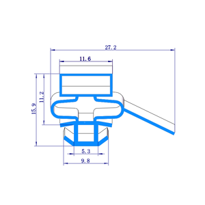 <span class=keywords><strong>Joint</strong></span> d'étanchéité pour portes doubles, vente de produits finis pour congélateur <span class=keywords><strong>Samsung</strong></span>, bande d'étanchéité ou <span class=keywords><strong>joint</strong></span> d'étanchéité, sûr et inodore - Product Image 2