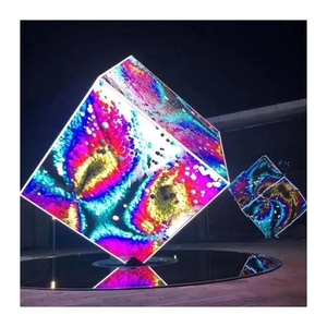 Ngoài trời và trong nhà colourful IP65 không thấm nước p2.5 4 mặt <span class=keywords><strong>Led</strong></span> Cube màn hình cho các cửa hàng bán lẻ - Product Image 3