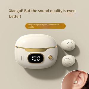 Audífonos DENIXI Ultra-mini Personalizados con Cancelación Activa de Ruido, Control Táctil LED, Resistentes al Agua IPX2, Estilo Intraaural - Product Image 2