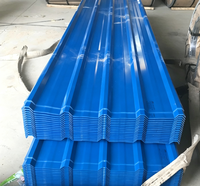 Direktlieferung ab Werk Hua Marke Einlagige Wellblech PPGI Farbbeschichtete Stahldachplatte Verzinkte Metalldachziegel EN 10143