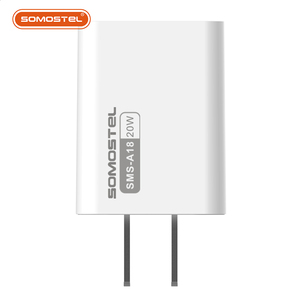 2025 Somostel vente chaude QC3.0 chargeur rapide prise US prise ue pour <span class=keywords><strong>iPhone</strong></span> <span class=keywords><strong>XR</strong></span> chargeur de téléphone OEM USB Cargador Celulares - Product Image 2