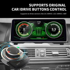 Không dây 12.3 \ "Bảng điều khiển hiển thị cho BMW loạt 5 F10 F11 2011-2017 Carplay Android Auto CIC NBT hệ thống Linux đa phương tiện xe - Product Image 3
