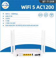 BT-713XR Çift Bantlı GPON/Epon Wi-Fi 2.4GHz 5GHz ONU, 4GE Portlu FTTH/FTTB/FTTX CATV USB