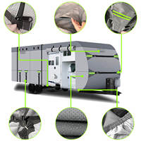 Housse de protection pour caravane - Tissu non tissé, anti-poussière, imperméable, anti-UV, pour toutes les saisons
