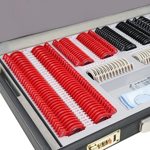 Prix fabricant équipement optique de haute qualité optométrie anneau en plastique ensemble de lentilles d'essai <span class=keywords><strong>232</strong></span> boîte en aluminium - Product Image 2