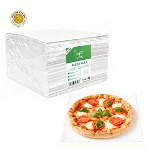 Papel Corrugado Impreso en Grabado de una Cara, Reciclable y Personalizable Profesionalmente de OOLIMAPACK para Pizza - Product Image 1