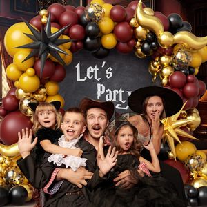 Décorations de fête sur le thème de l'école de magie, kit de guirlande de ballons magiques, arche de ballons <span class=keywords><strong>Potter</strong></span> pour les fournitures de fête sur le thème des anniversaires - Product Image 4