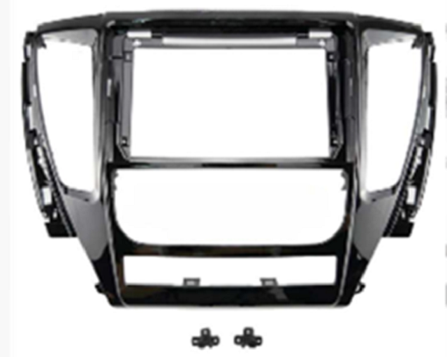 XTRONS Universal Android Car Stereo Fascia Dash Panel for Mitsubishi Pajero Sport 2017 9 Inch UV Black