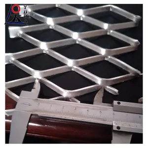 Intonacatura diamante espandere rete metallica recinzione in acciaio inossidabile espandibile rete metallica prezzo