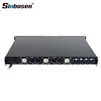 Amplificateur Sinbosen K4-1000 basse puissance 1u, amplificateur professionnel 4 canaux 1000w classe D
