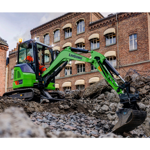 Nueva Miniexcavadora Eléctrica LiuGong 9027FE de 2.7 Toneladas, 20.6kWh LiFePO4, Cero Emisiones, Cero Rotación de Cola, Lista para Exportación - Product Image 6
