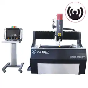 Prix bon marché nouveau portique intégré type CNC Jet d'eau 5 axes Machine de découpe à jet d'eau Mini découpeuse à jet d'eau