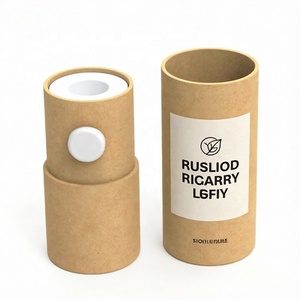 Emballage en tube de papier kraft résistant aux enfants, boîtes cylindriques en <span class=keywords><strong>carton</strong></span> pour allumettes - Product Image 4