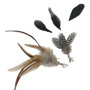 Çevre dostu tüy-kesilmiş çan ahşap saplı uzun kutup kedi Teaser oyuncak evcil dişler için temizlik ve anksiyete kabartma - Product Image 5