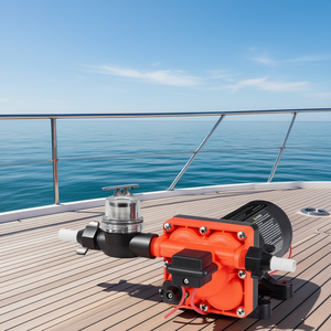 Pompe à eau marine 12V DC, 5 GPM, pompe à membrane auto-amorçante, pressostat automatique pour camping-car, bateau, yacht, voiture - Product Image 2
