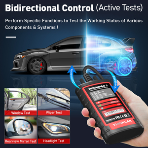 Thinkdiag2, Escáner Automotriz OBD2 con Control Bidireccional de Todos los Sistemas, con CAN-FD, 12V, Diagnóstico de Automóviles - Product Image 2