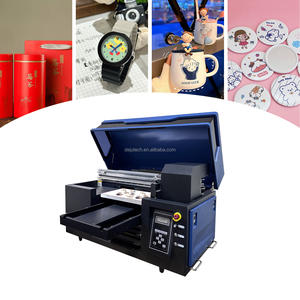 Imprimante numérique hybride à jet d'encre UV 4060 de 24*36 pouces, imprimante à plat UV DTF, <span class=keywords><strong>film</strong></span> rotatif, impression sur balle de golf, bouteille en verre, bâton, bois, acrylique - Product Image 1