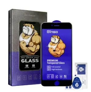 Heybingo Esd 3D 9D écran garde téléphone portable protecteurs d'écran en verre trempé pour Iphone 14 13 12 11 Pro X Xr Xs Max Se 2024