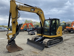 Mini-excavatrice sur chenilles Caterpillar CAT 307 E d'occasion, 7 tonnes, faible nombre d'heures de travail, pour usage agricole, en promotion - Product Image 4