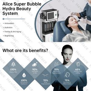 Sistema de Belleza Alice Super Bubble Hydra, Máquina Facial 10 en 1, Antioxidante, Reafirmante, Antienvejecimiento, Iluminadora - Product Image 4
