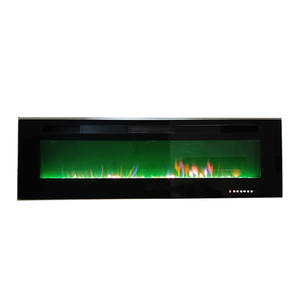 Chimenea de 60 pulgadas, muebles de <span class=keywords><strong>sala</strong></span> de estar, decoración colgante decorativa, chimenea de pared eléctrica, soportes de TV, control remoto - Product Image 5