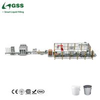 Machine de remplissage de peinture en seau semi-automatique personnalisée GSS
