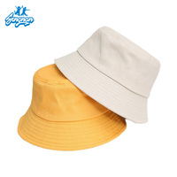 Diseñador de moda Reversible Bucket Cap Hat Bordado Fisherman Bucket Hat con etiqueta de marca privada