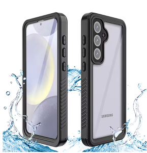 Pour <span class=keywords><strong>Samsung</strong></span> Galaxy S26 S24 S23 S22 S25 Ultra / + / Edge / <span class=keywords><strong>FE</strong></span> A55 Étui de protection intégral étanche pour la plongée sous-marine, la natation et les chocs - Product Image 4