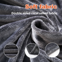 Couverture chauffante électrique portable en flanelle polaire à infrarouge lointain, lavable, avec contrôle de température à trois vitesses, de haute qualité