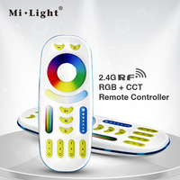 FUT092 Miboxer 4 zones RGB + CCT 2.4GHz RF télécommande pour ampoule LED lumière d'inondation LED bande