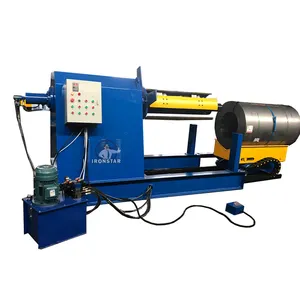 Uncoiler Equipment Hydraulic Uncoiling China Suppliers 5 Tons Decoiling Steel Machine