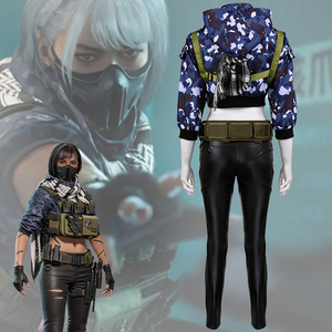Disfraz de Cosplay de Delta Force Mai Xiaowen para Mujer Adulta, Conjunto Completo con Chaleco y Pantalones para Juego de Rol y Convenciones de Cómics - Product Image 3