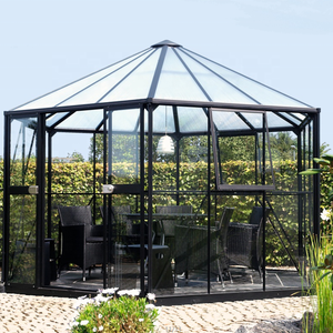 Alumínio quadro <span class=keywords><strong>hexagonal</strong></span> estufa jardinagem e estufa divertido - Product Image 3