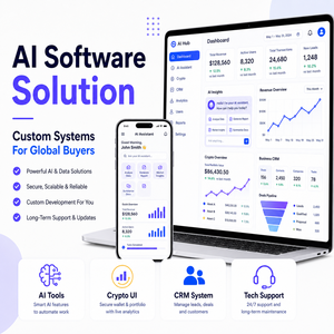 Software de Criptomonedas Personalizado, Desarrollo de Software para Negocios, Desarrollo de Software de IA, Servicios de Desarrollo de Software, Soluciones - Product Image 6