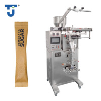 Machine de conditionnement multifonctionnelle VFFS de remplissage et de scellage de sachets de granules de boisson solide en bâtonnet de sucre blanc brun de 2g 5g