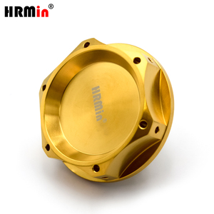 HRMin - Tapón <span class=keywords><strong>de</strong></span> Rosca para Tanque <span class=keywords><strong>de</strong></span> <span class=keywords><strong>Aceite</strong></span> <span class=keywords><strong>de</strong></span> <span class=keywords><strong>Motor</strong></span> <span class=keywords><strong>de</strong></span> Automóvil y Motocicleta, Color Dorado, <span class=keywords><strong>de</strong></span> Alto Rendimiento - Product Image 3