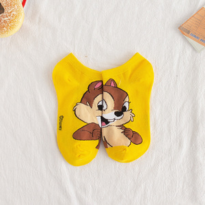 Chaussettes en coton personnalisées, pour femmes, motif <span class=keywords><strong>Mickey</strong></span>, invisibles, de dessin animé, de haute qualité, usine - Product Image 2