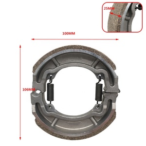 ผ้าเบรกหน้าอะลูมิเนียมแท้สำหรับมอเตอร์ไซค์ <span class=keywords><strong>WAVE</strong></span> 110,FZ16,CGL125,LX250,UM200 - Product Image 3