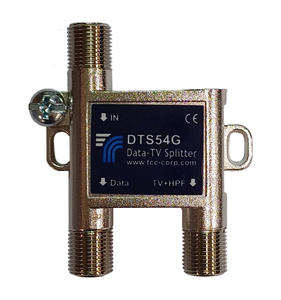 Divisor Coaxial de Banda Ancha TCC CATV para Datos y TV, Sistema 75, Aleación de Zinc Niquelada - Product Image 3